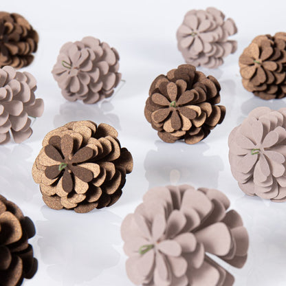 Paper Flowers - Pinecone