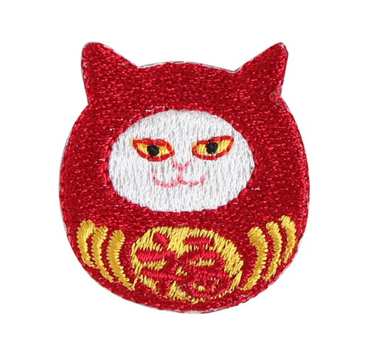 Nášivka Daruma Neko